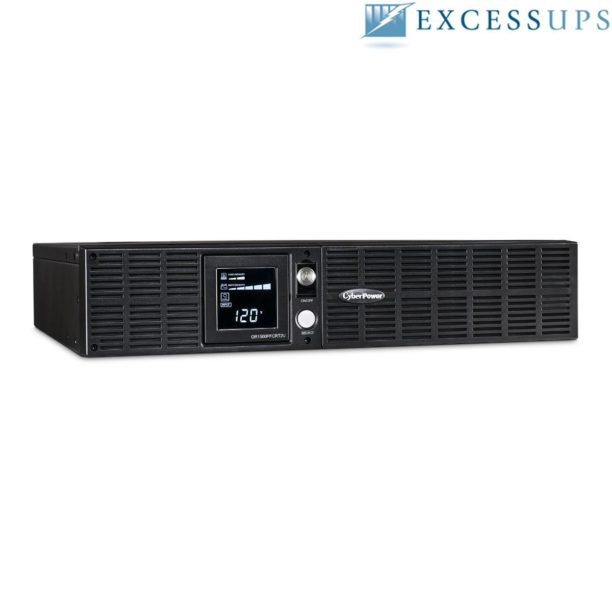 CyberPower PFC Sinewave UPS 1500VA 1050W 120V Output: (8)5-15R OR1500PFCRT2U ...