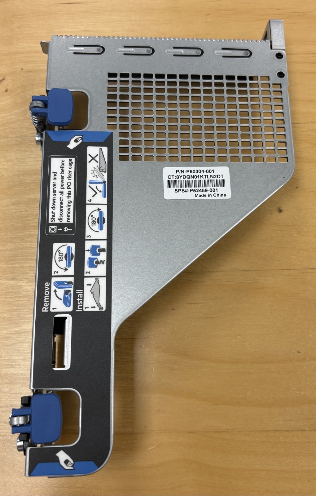 GENUINE HP RISER CAGE PRIMARY RISER DL325 G11 / P50304-001 / P52459-001