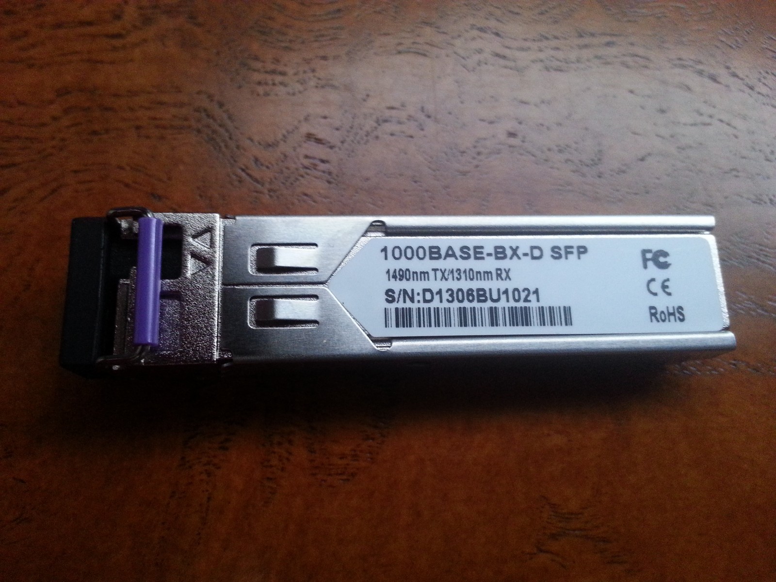 New 1442110G1 Adtran Compatible 1000BASE-BX-D TX1490/RX1310nm 