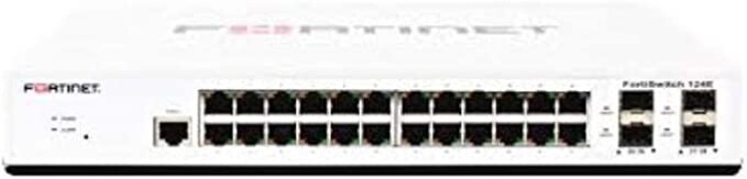 Fortinet FortiSwitch FS-124E Layer 2 FortiGate Switch 24xGE RJ45 LAN port SFP