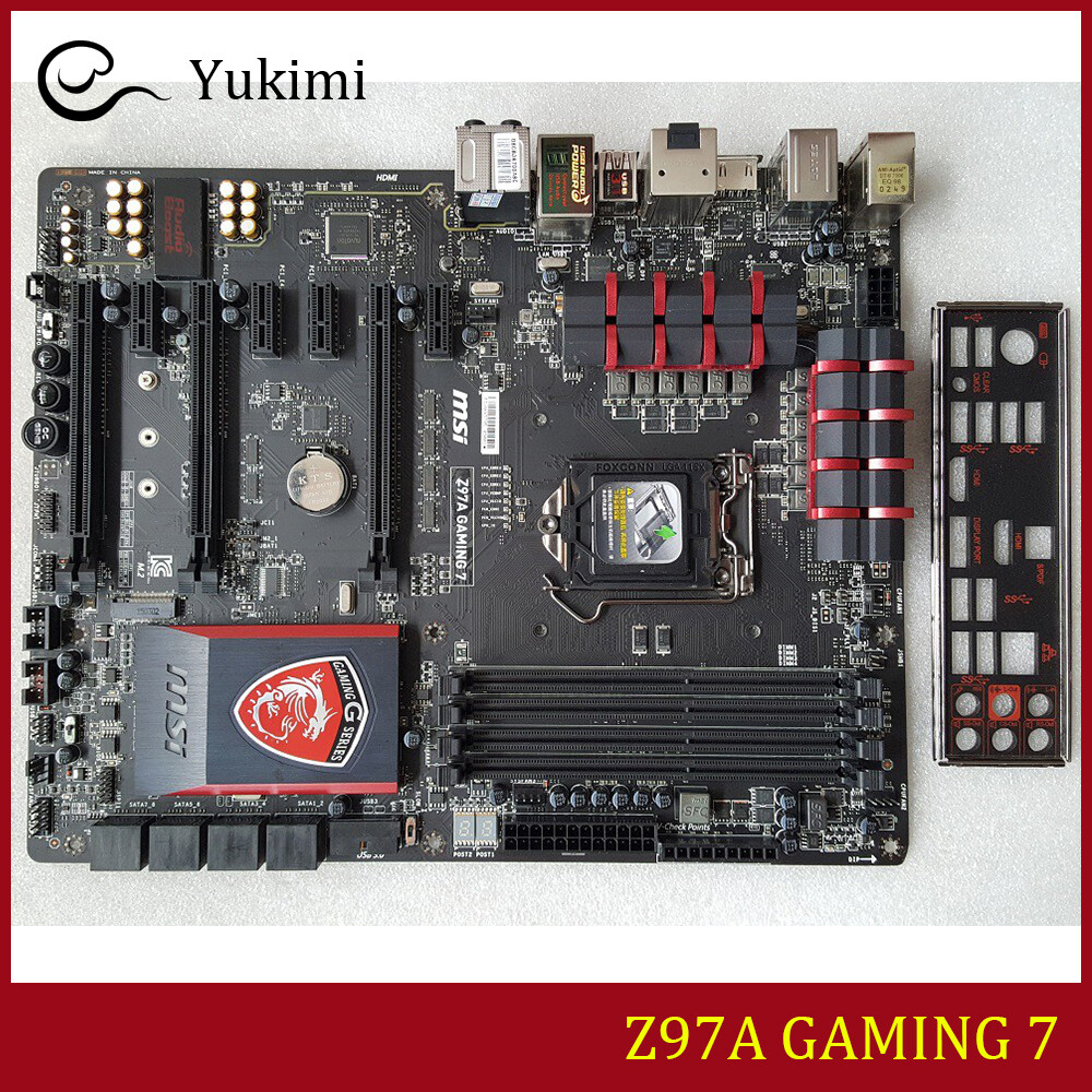 FOR MSI Z97A GAMING 7 DDR3 HDMI 32GB Socket 1150 Motherboard