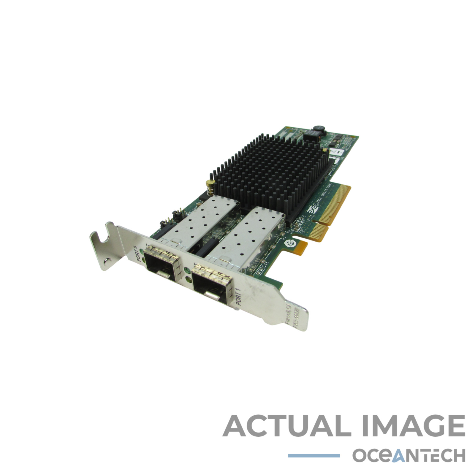 HP 697890-001 Emulex LPE12002 82E 8GB Dual Port PCI-E LP HBA Adapter AJ763