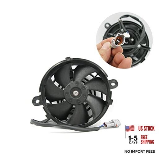 OTOM Universal Motorcycle Radiator Cooling Fan Oil Cooler Water Cooler 5 Inches