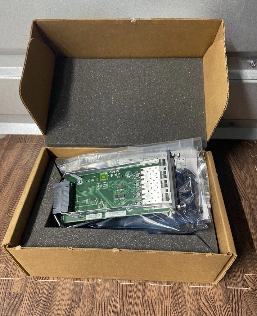 C3KX-NM-1G Cisco Expansion module 1G SFP x 4 – for Catalyst 3560X-24, 3560X-48
