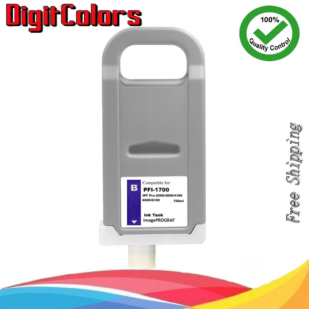 PFI-1700 Blue Ink Cartridge for IPF Pro 4000s 4100s 6000s 6100s 6000 6100 2000