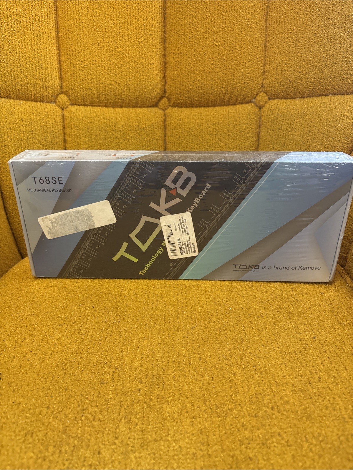 TMKB T68SE Gaming Keyboard, 60% Mechanical Keyboard, LED Backlit Ultra-Compac