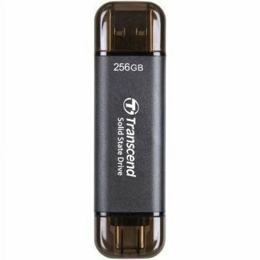 Transcend TS256GESD310C 256GB SSD External Drive Black