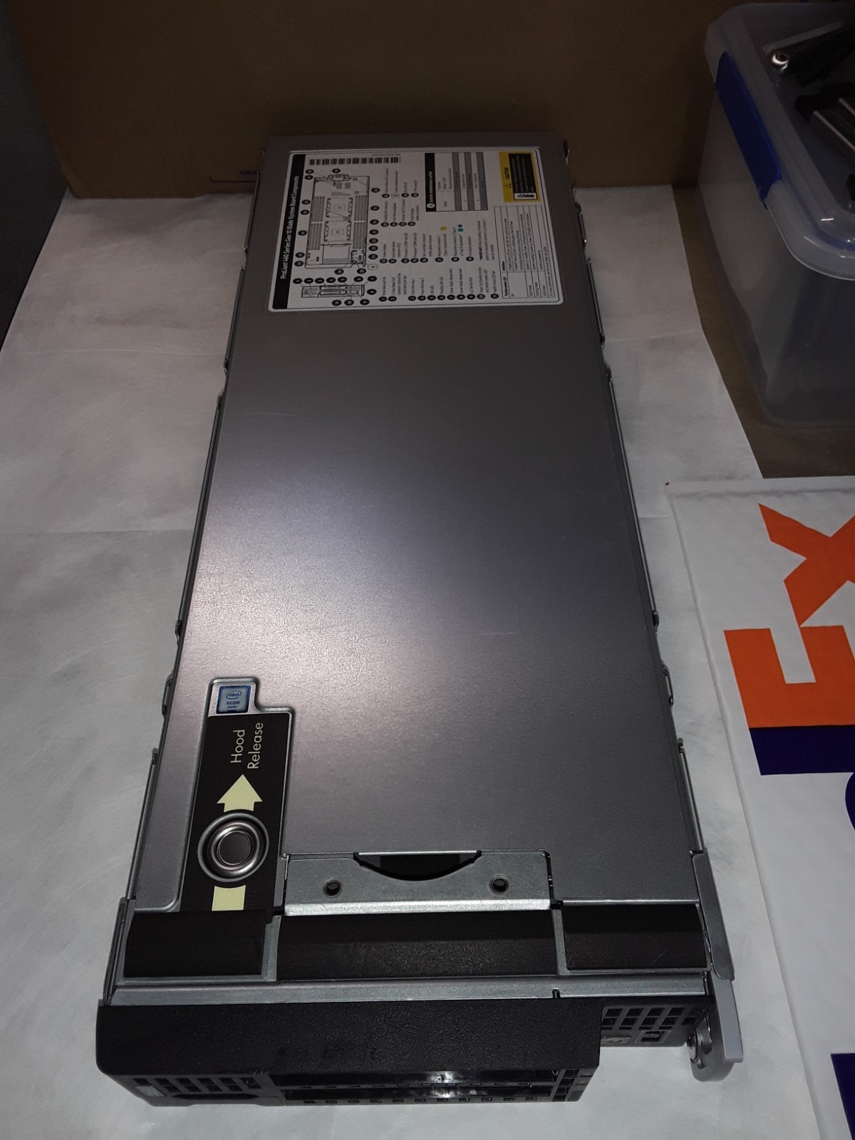 HPE ProLiant BL460c Gen 10 Server Blade, # 863442-B21, Dual Xeon Gold 6140 CPUs