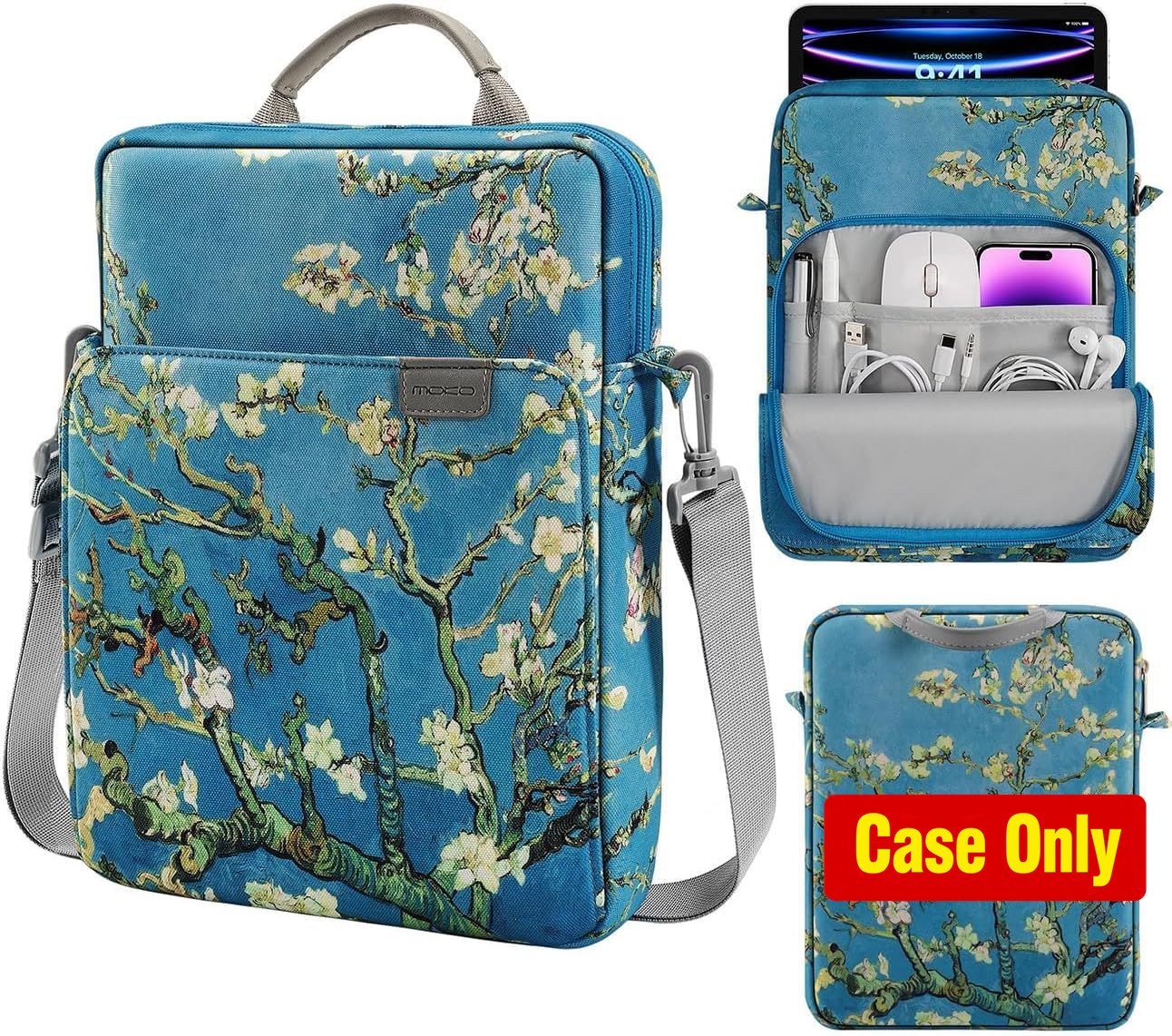 Case for iPad Pro 10.9 Inch, Air 10.9 Inch - Sleeve Bag with Shoulder Strap