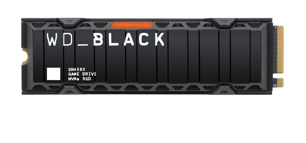 Western Digital WD_BLACK SN850X 1TB M.2 2280 PCIe Gen4NVMe 7300MB/s PLAYSTATION5