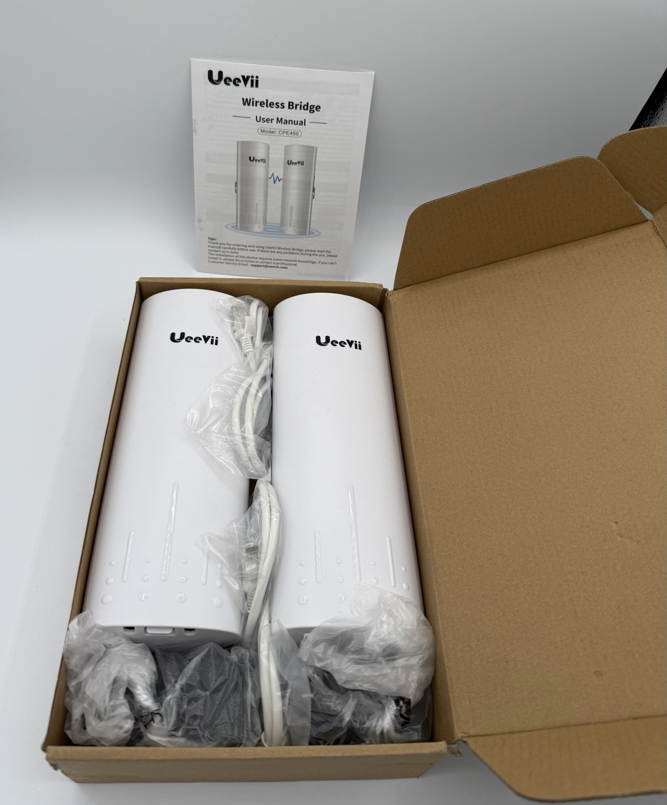 UeeVii Wireless Bridge CPE820 5.8G 1000mbps 3KM Point to Point WiFi Outdoor (7)