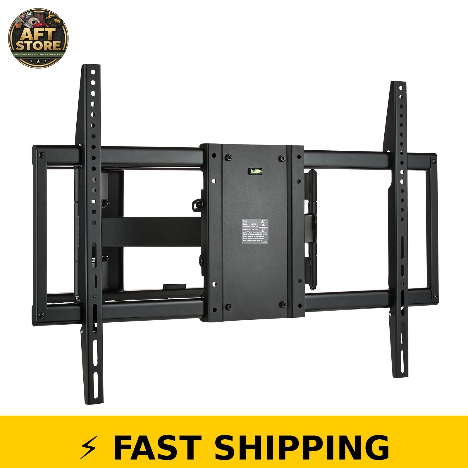 onn Extra-Large Full Motion TV Wall Mount 80"-110"