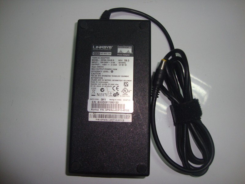 Genuine LINKSYS AC Adapter DPSN-150JB B 48V 3.125A 96W Power Supply REV:6.0