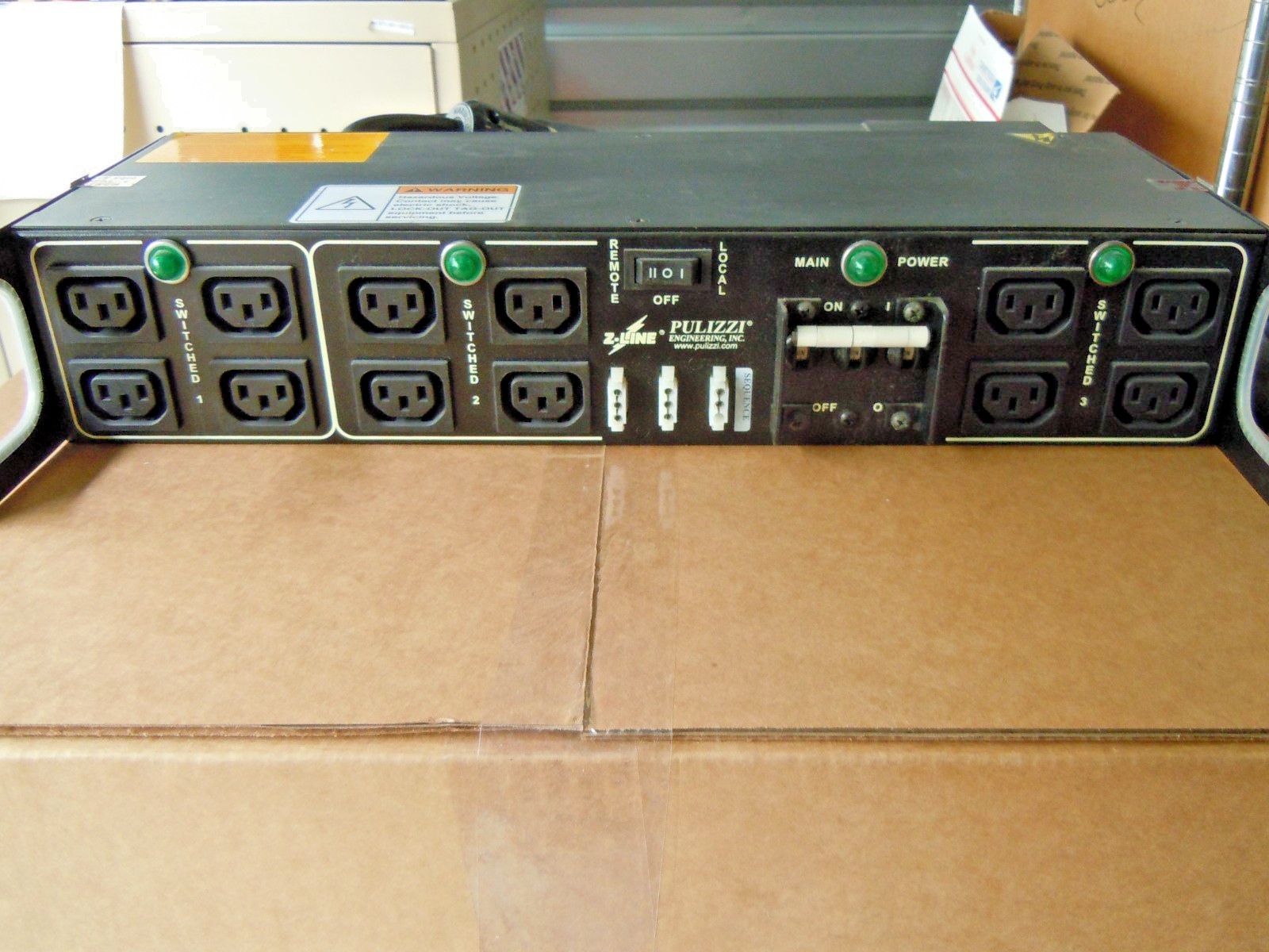 EATON PULIZZI ENGINEERING POWER DISTRIBUTION SYSTEM, Z-LINE PC5585-CF1/LT