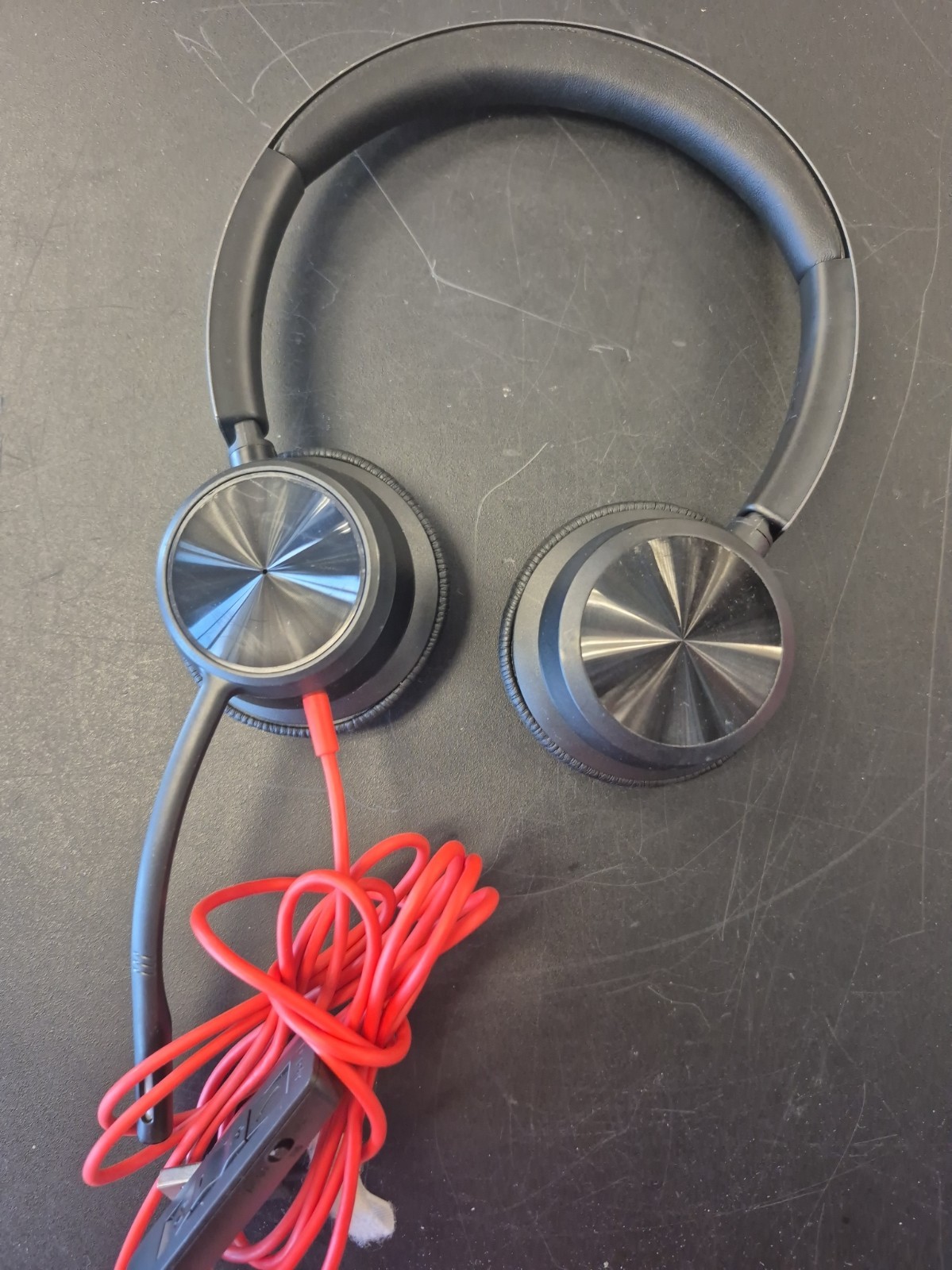 Plantronics 214406-01 Blackwire 8225 USB-A Corded Stereo Headset - Black