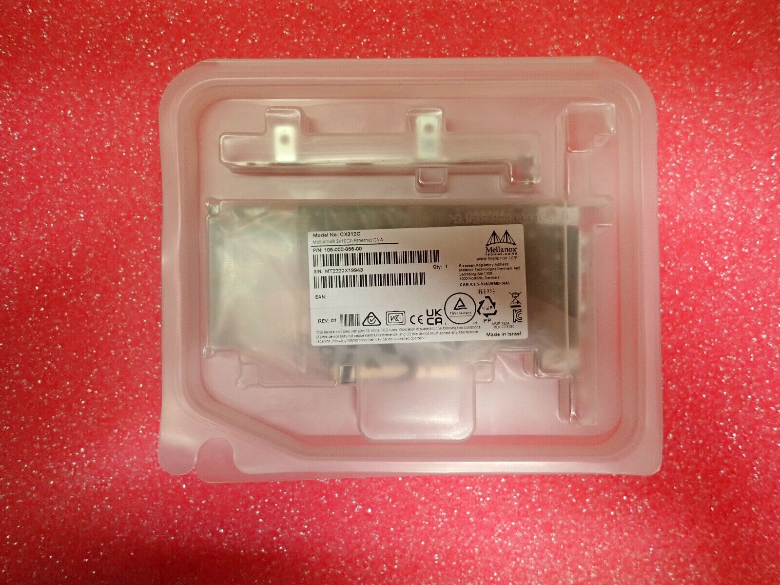 New Original Mellanox CX312C ConnectX-3 Pro Dual 2  x 10Gb 10GbE SFP+ PCIe