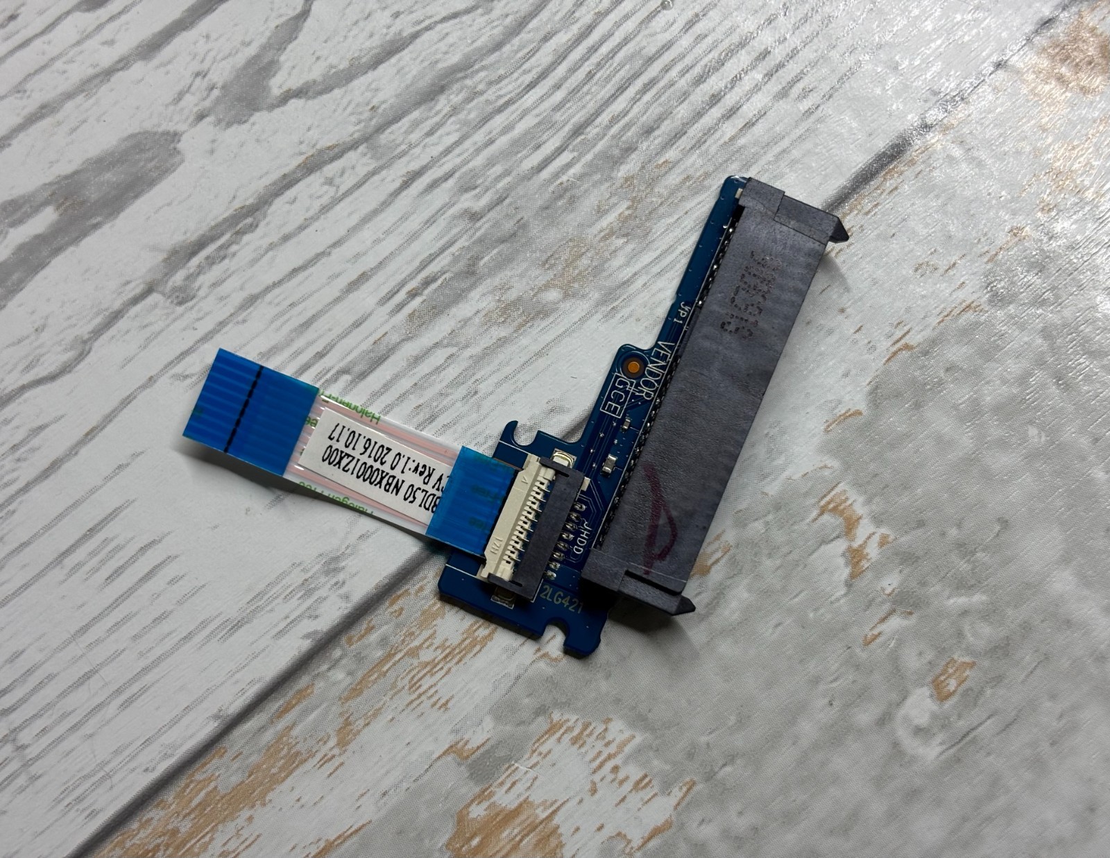 HP 15-ay536nw Genuine Hard Drive HDD SATA Cable Connector LS-C703P NBX0001ZX00