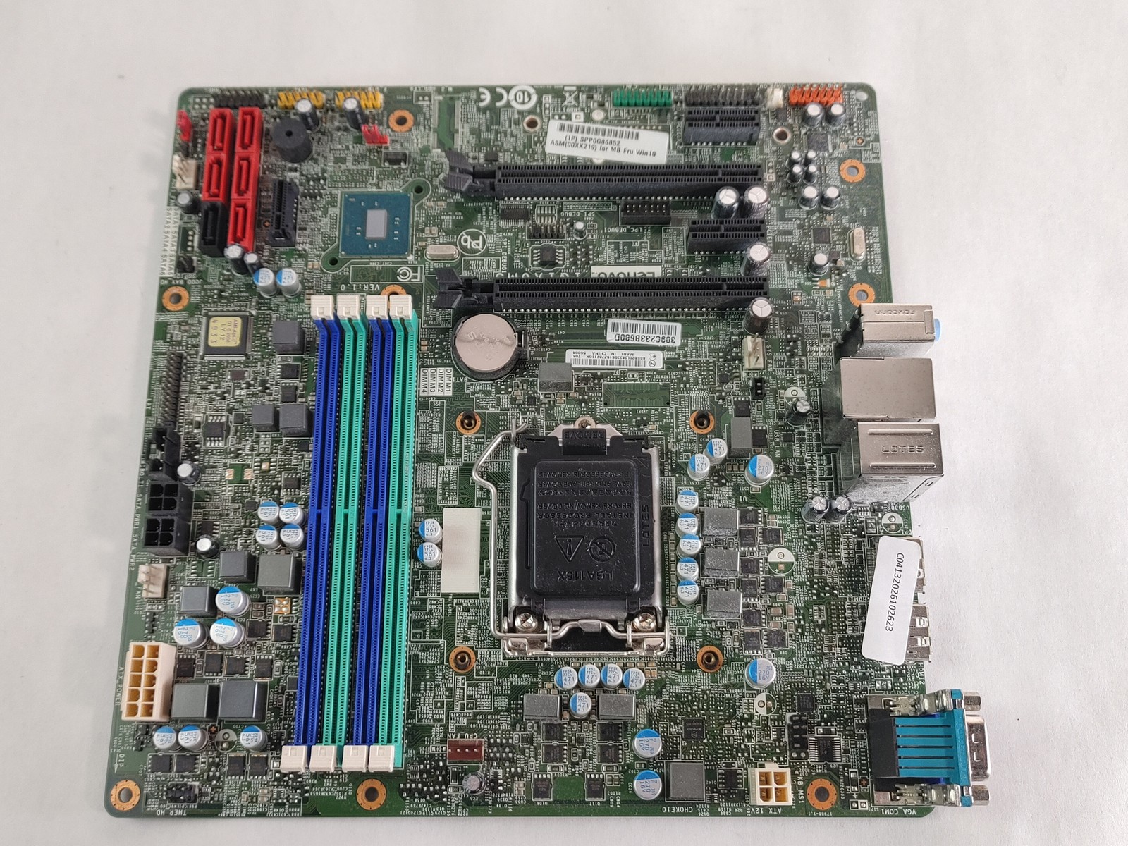 Lot of 2 Lenovo ThinkStation P310 00XK219  LGA 1151 DDR4 Desktop Motherboard