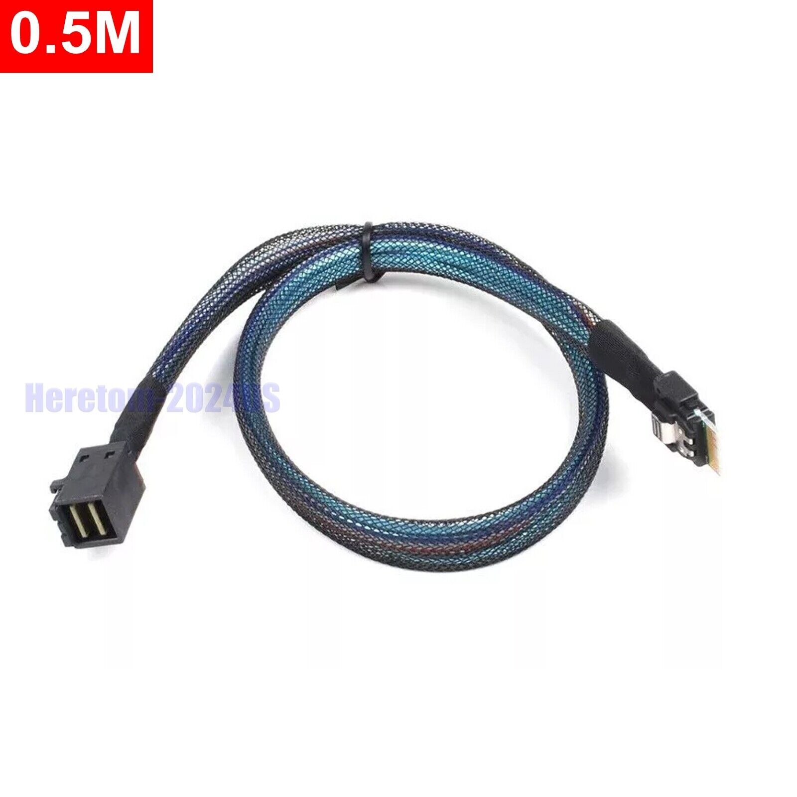 PCIE 4.0 Slimline SAS SFF-8654 Cable 4i to Mini SAS HD SFF-8643 Adapter Cable US