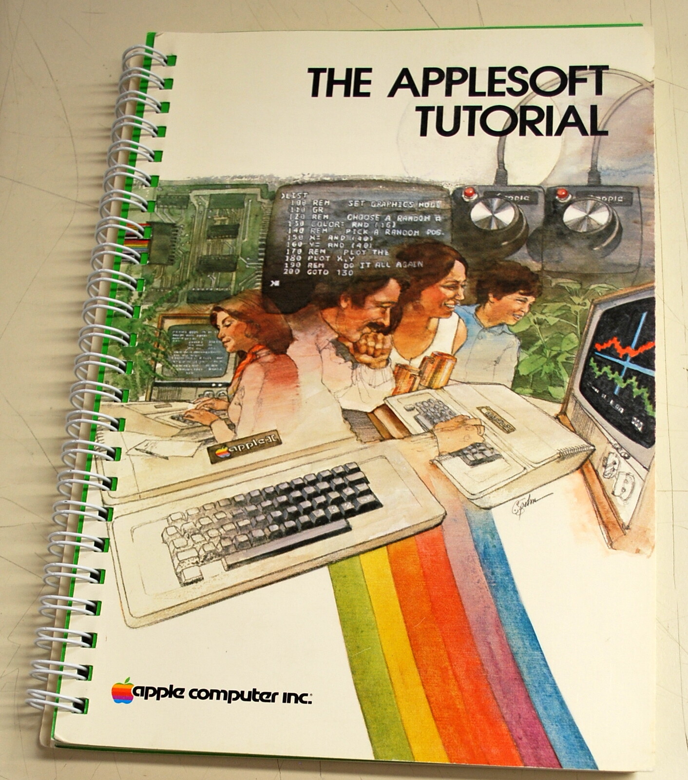 Original " AppleSoft Tutorial" 157 pages 