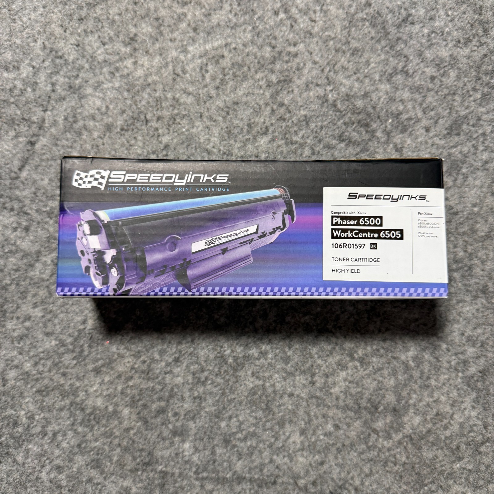 NEW Replacement Toner for XEROX Phaser 6500 WorkCentre 6505 Black 106R01597 BK