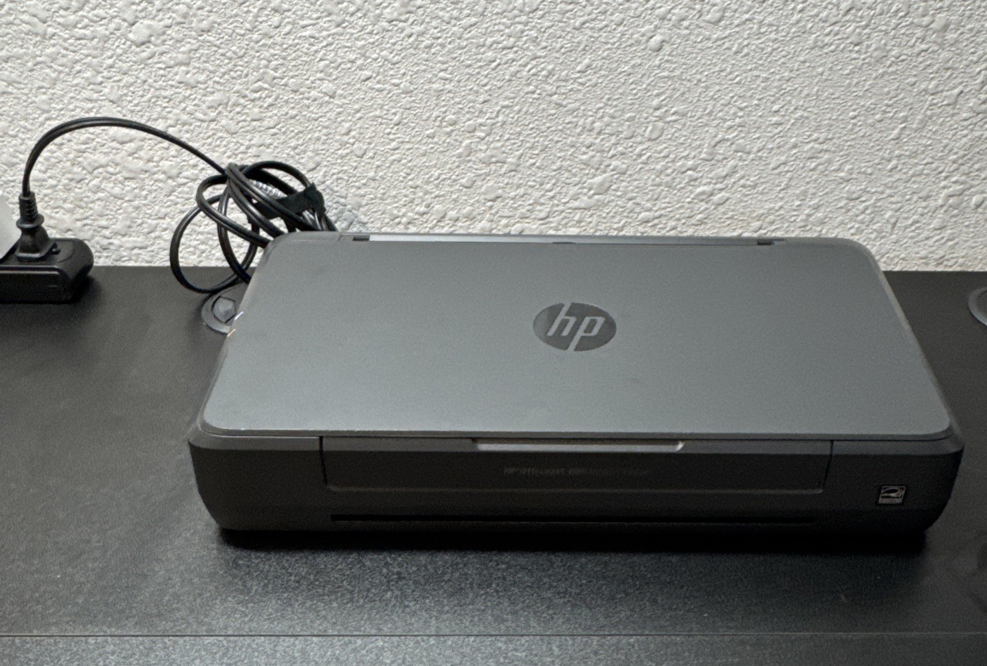 HP OfficeJet 250 Mobile All-in-One Printer Only- Used Tested With Cord Needs Ink