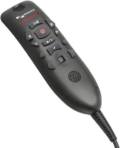 Nuance Communications 0POWM3N9-E01 Nuance PowerMic III Microphone Mono 9 ft Cord