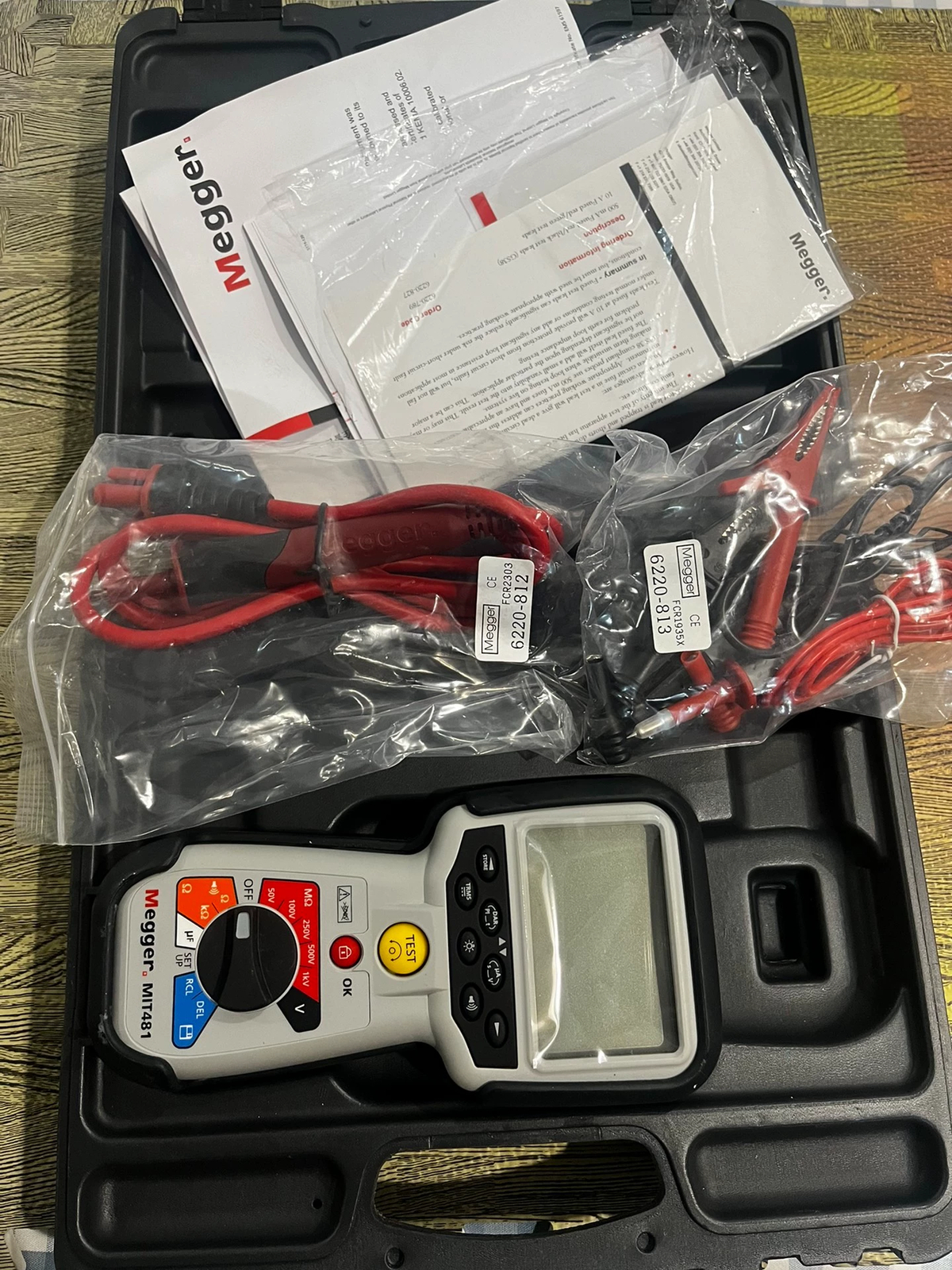 1pcs MIT481/2 Insulation resistance tester Brand New By FedEx or DHL