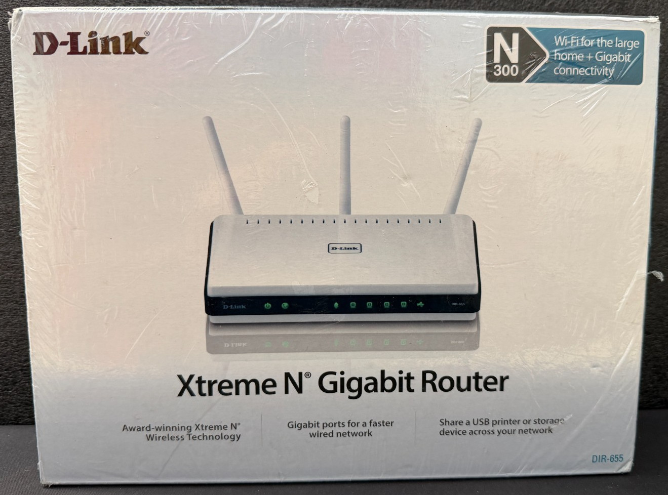 D-Link DIR-655 Xtreme N Gigabit Router N300 Sealed New Other