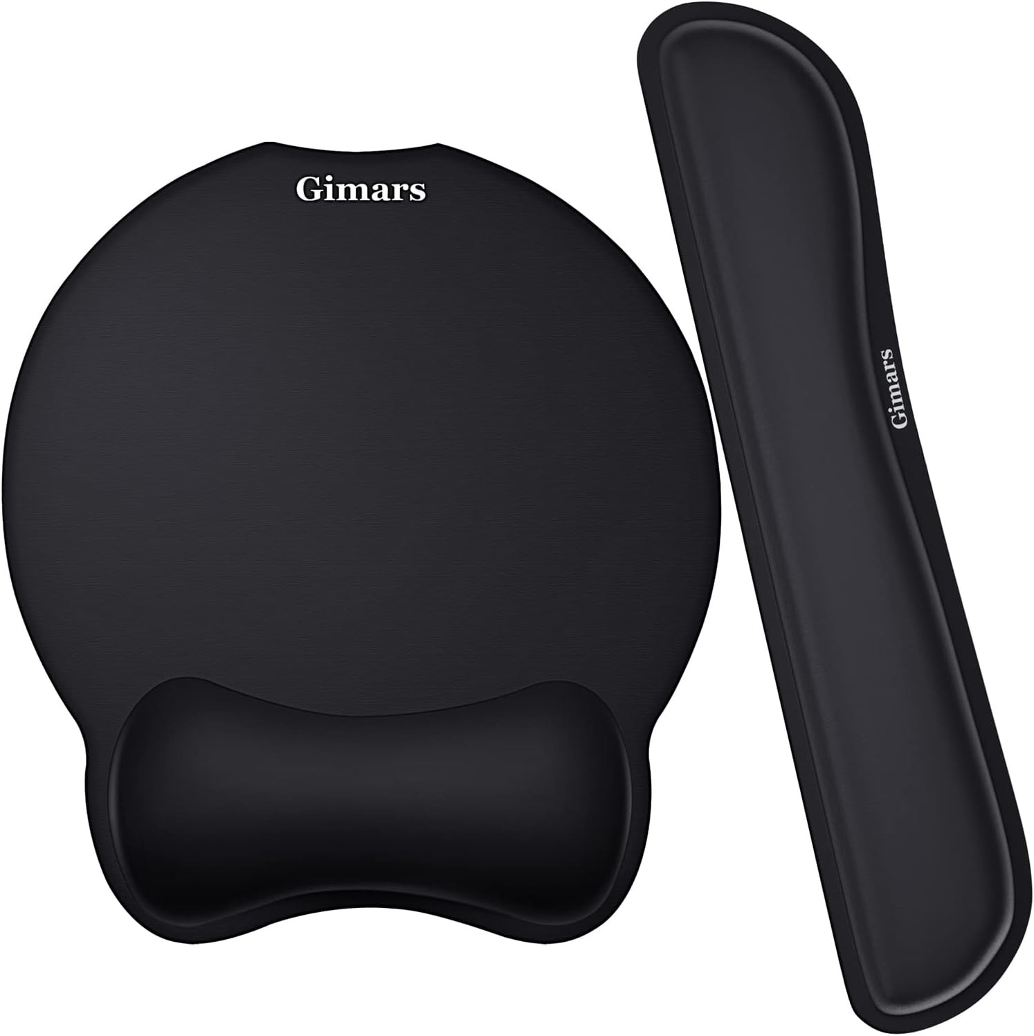 Alfombrilla de raton ergonomica gel suave y fibra superfina con soporte munecas