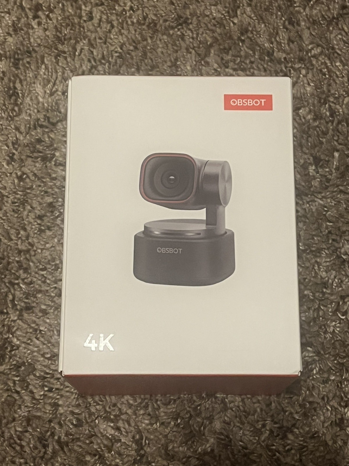 OBSBOT Tiny 3 Lite AI-Powered Spatial Audio 4K PTZ Lite Webcam