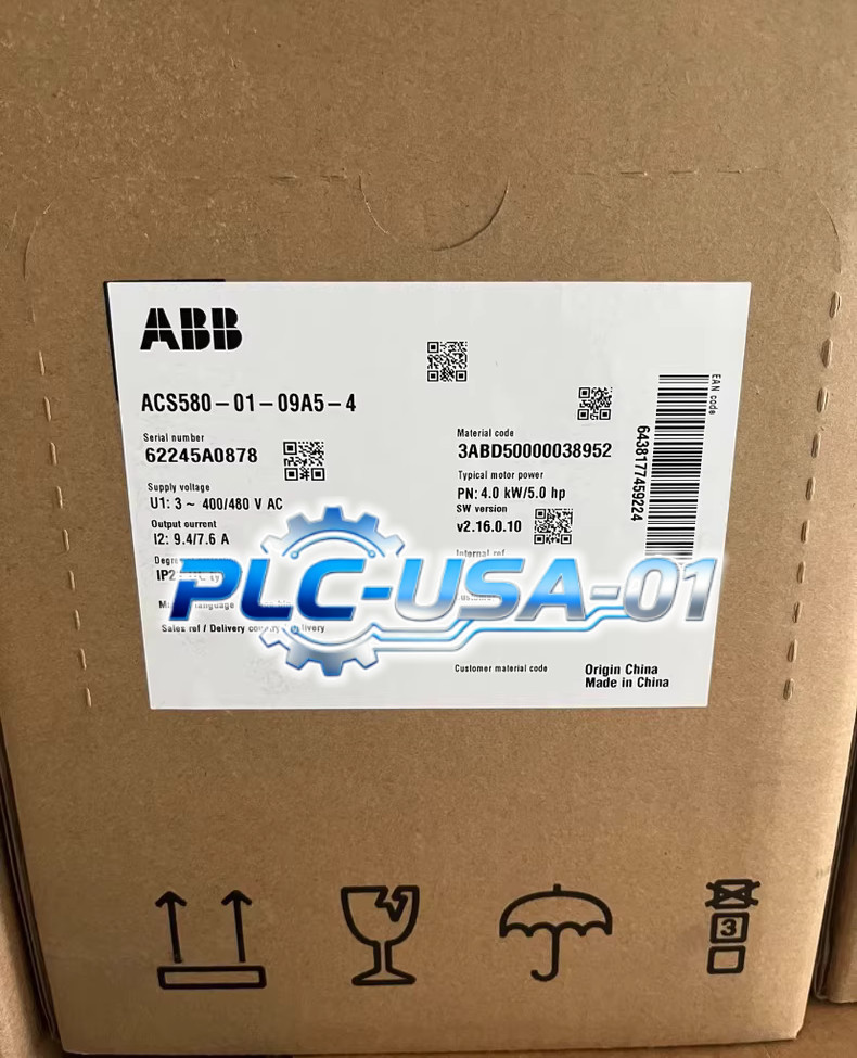 1PCS Brand New ABB ACS580-01-09A5-4 Frequency Converter Fast delivery