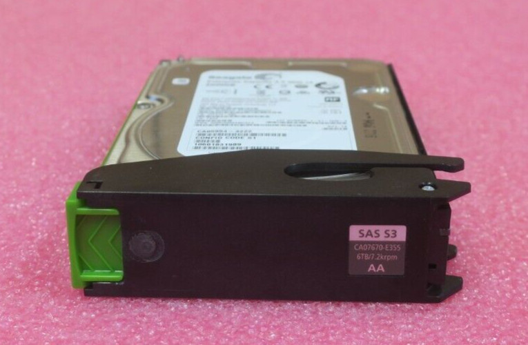 Fujitsu Eternus DX5/600 S3 6TB 7.2K 3.5" SAS 12Gb/s HDD Hard Drive CA07670-E355