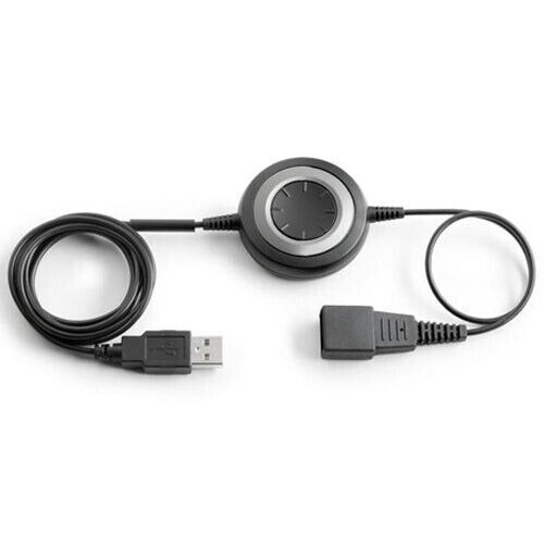 Jabra LINK 280 QD to USB Straight Cord for GN Netcom Phone Headsets to Computers
