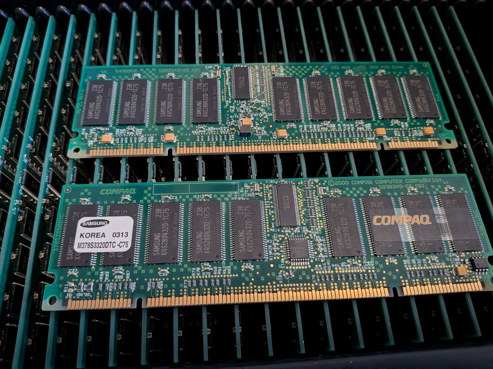 4 PACK ALPHA SERVER/ ALPHA STATION / HP samsung 200-pin SDRAM 1GB memory kit OEM