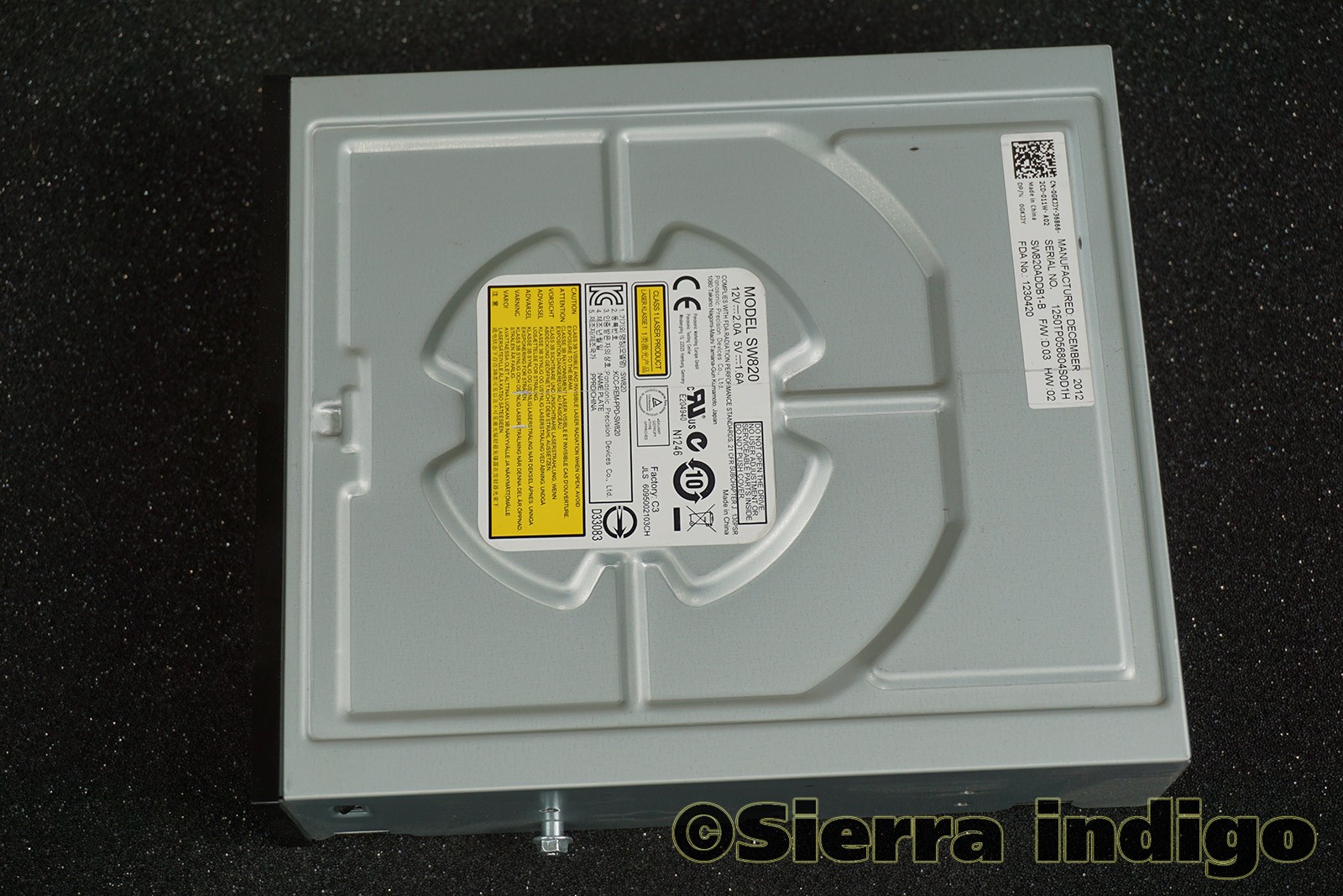 GKJJY 0GKJJY Dell SATA DVD-RW Disk Drive Panasonic SW820