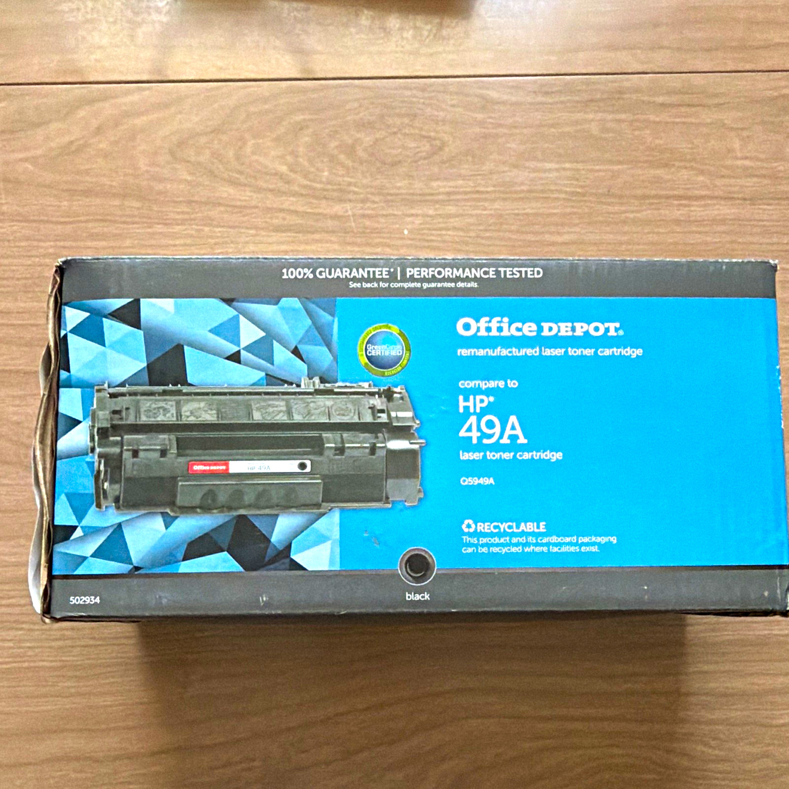 Office Depot Black Laser Toner for HP 49A Q5949A 502934