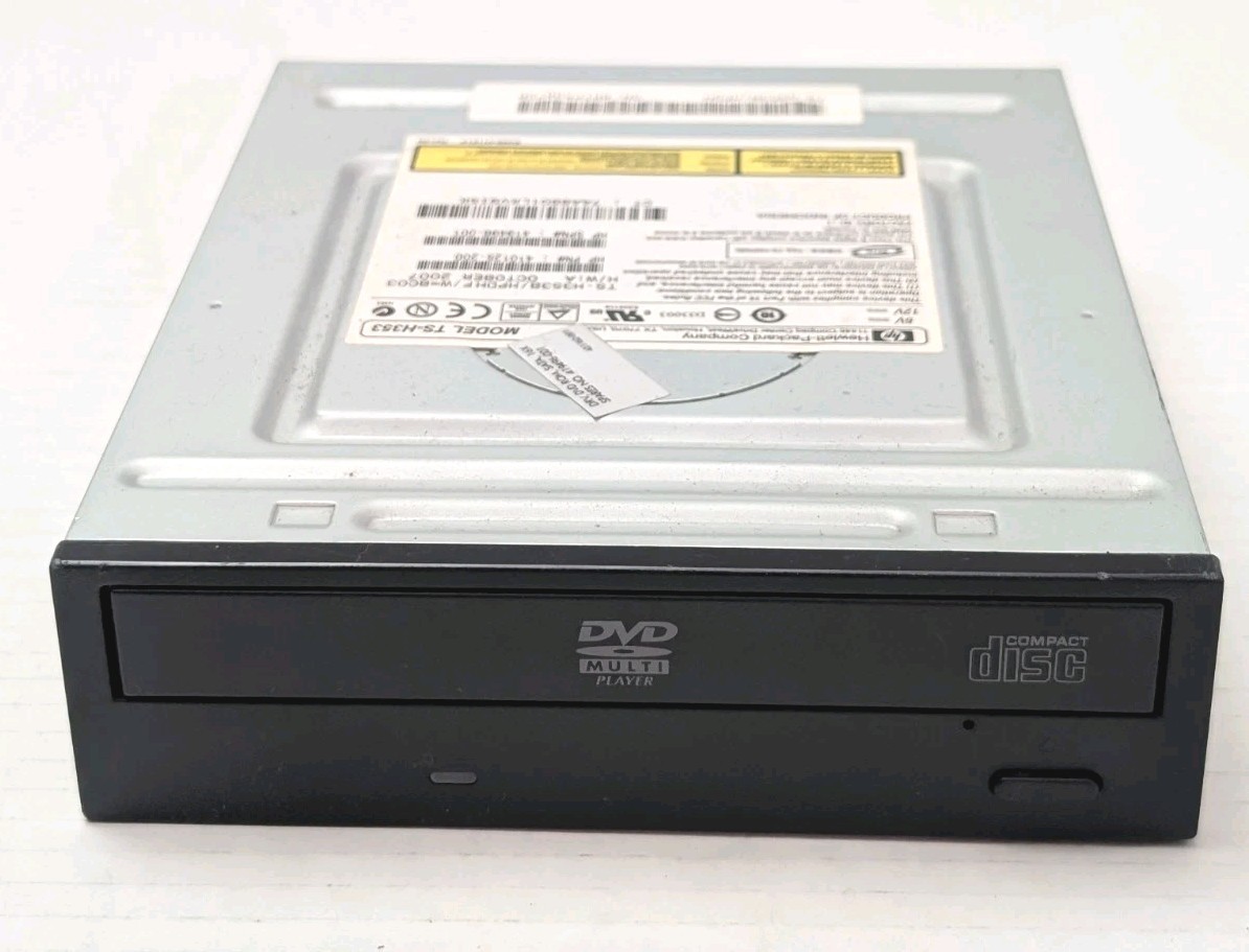 HP TS-H353 DRV DVD ROM Drive Internal SATA 16x Black 419496-001