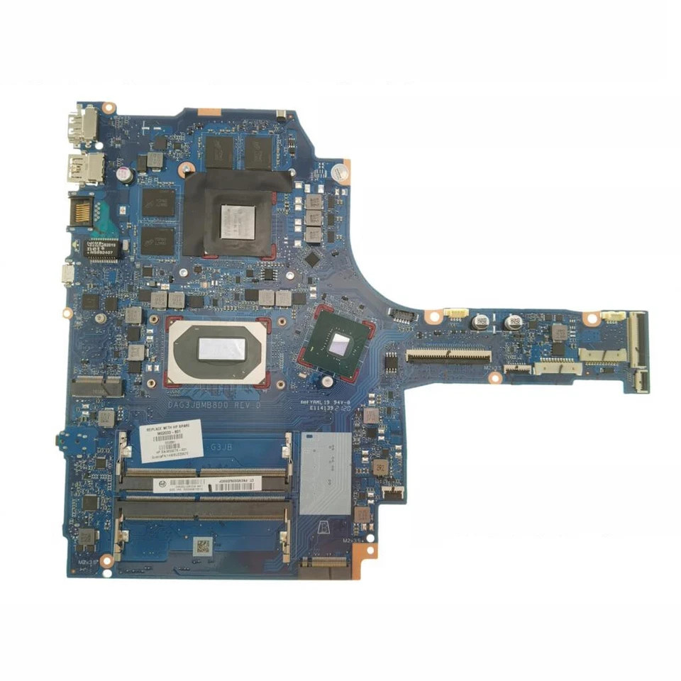 for HP Gaming 16-A tpn-q241 motherboard DAG3JBMB8D0 I5-10300 GTX1650 M02033-601