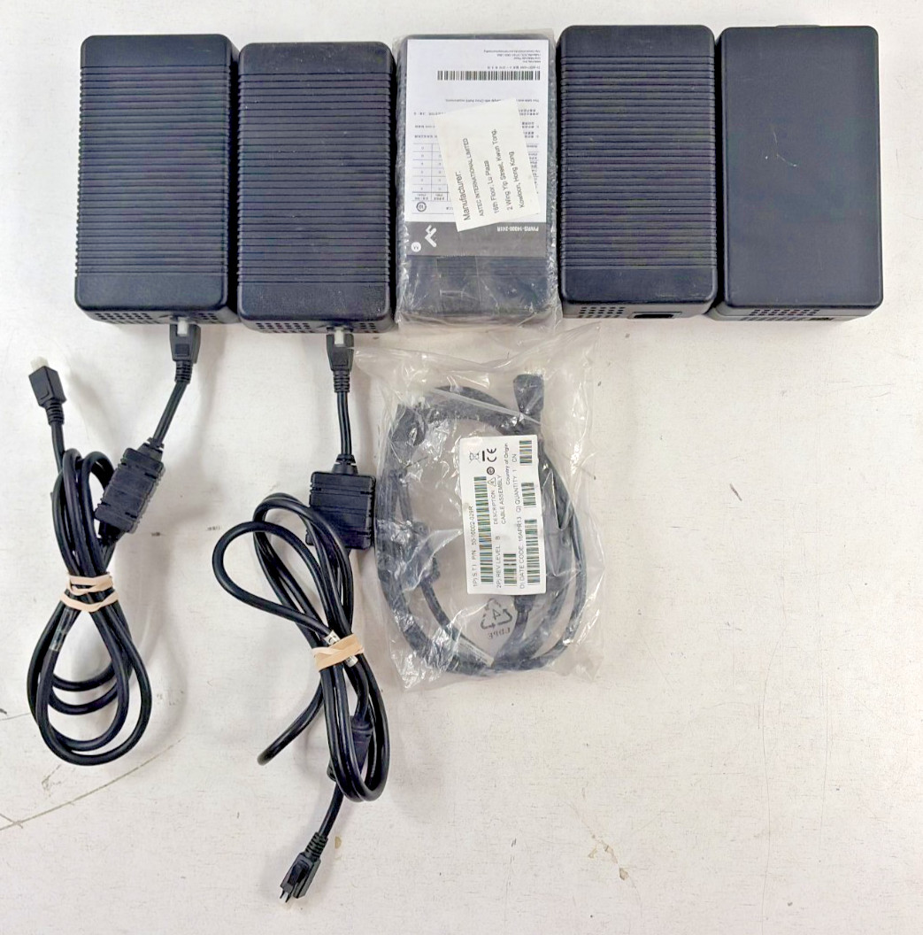 Lot of 5 Symbol 50-14000-241R 12V 9A Power Supply Motorola PWRS-14000-241R