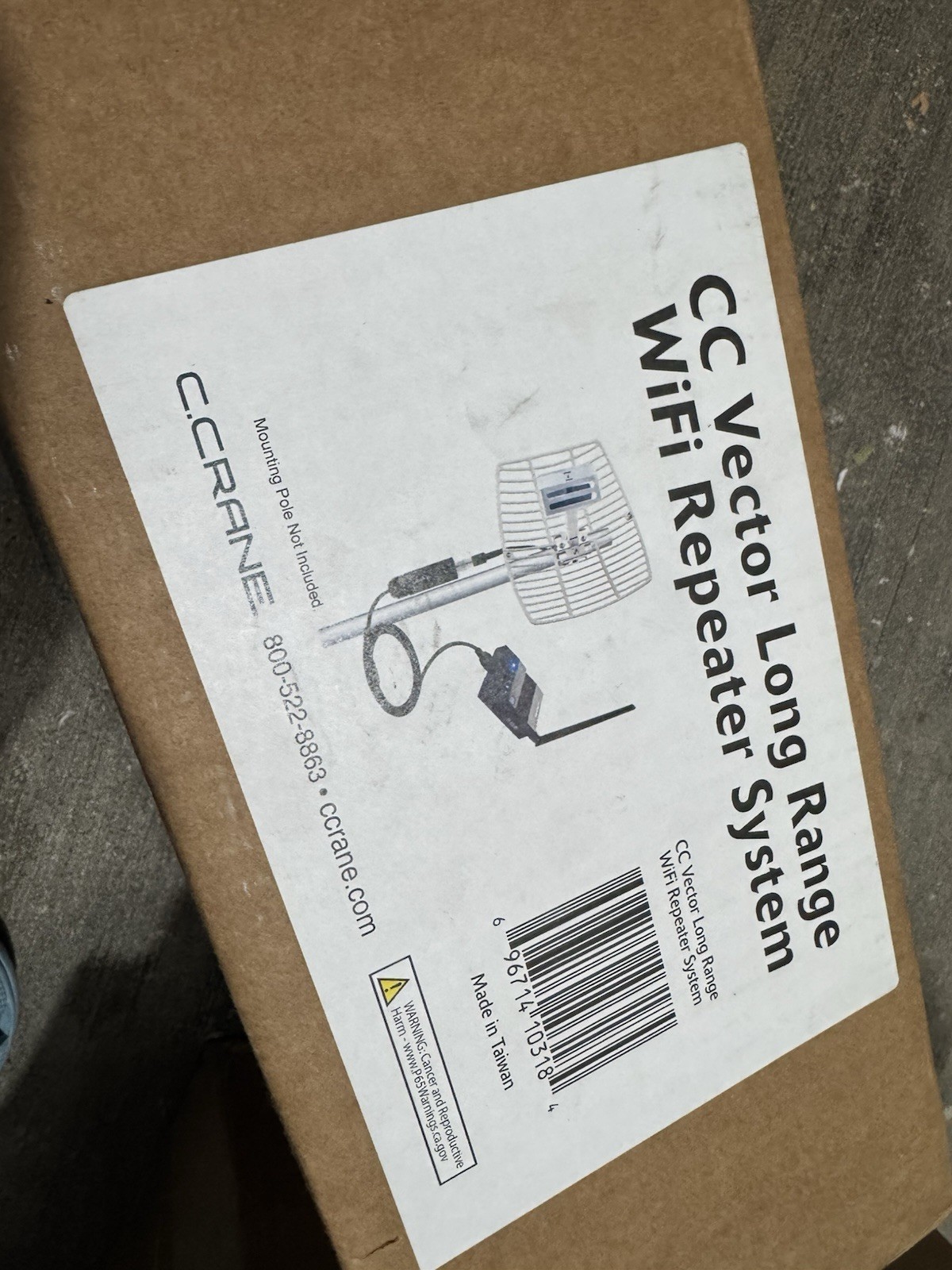 Boost Your WiFi with C. Crane Vector - Long Range Receiver for Multiple Devices