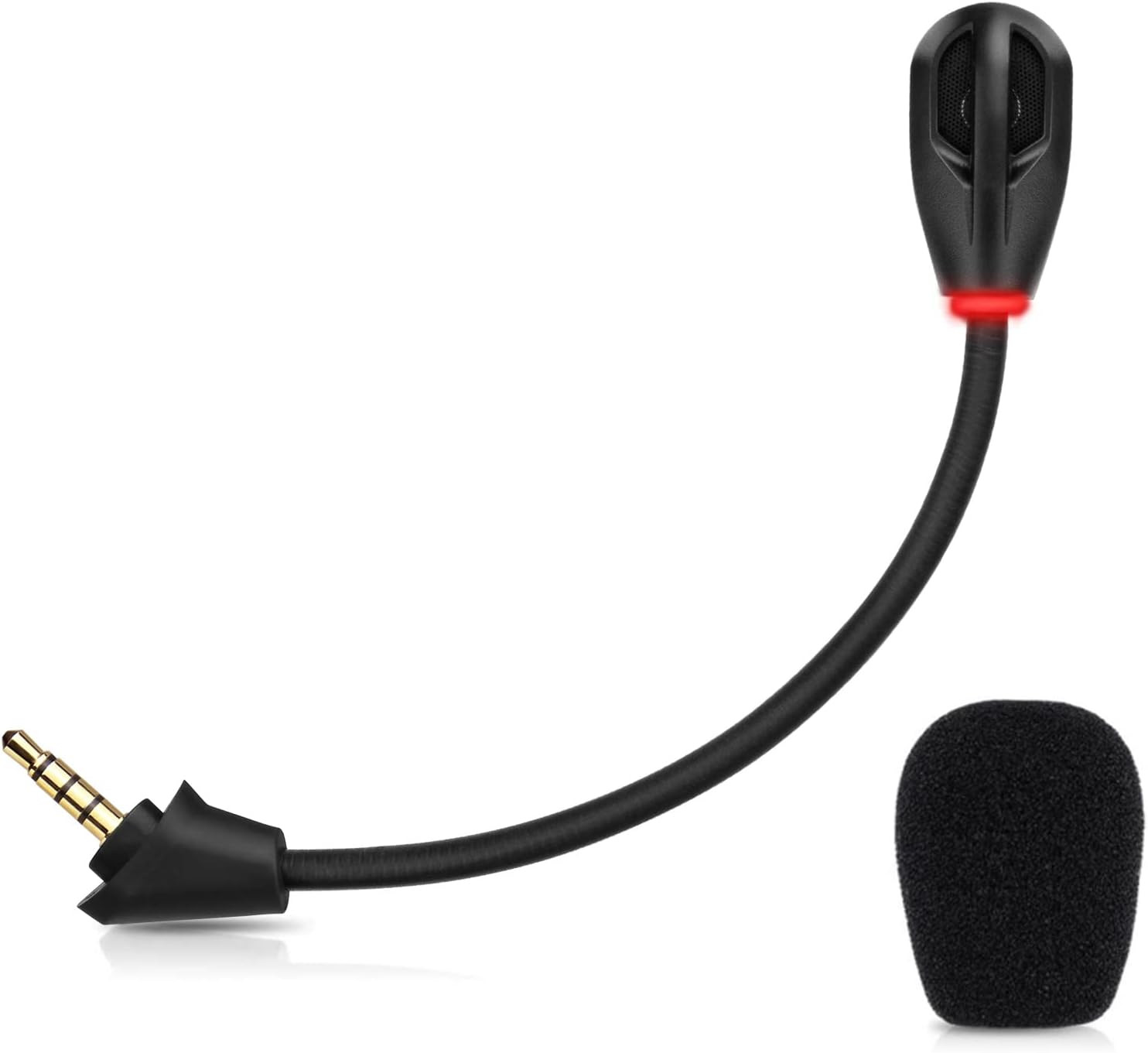 Mic for Hyperx Cloud Alpha Wireless Gaming Headset, with LED Mute Indicator