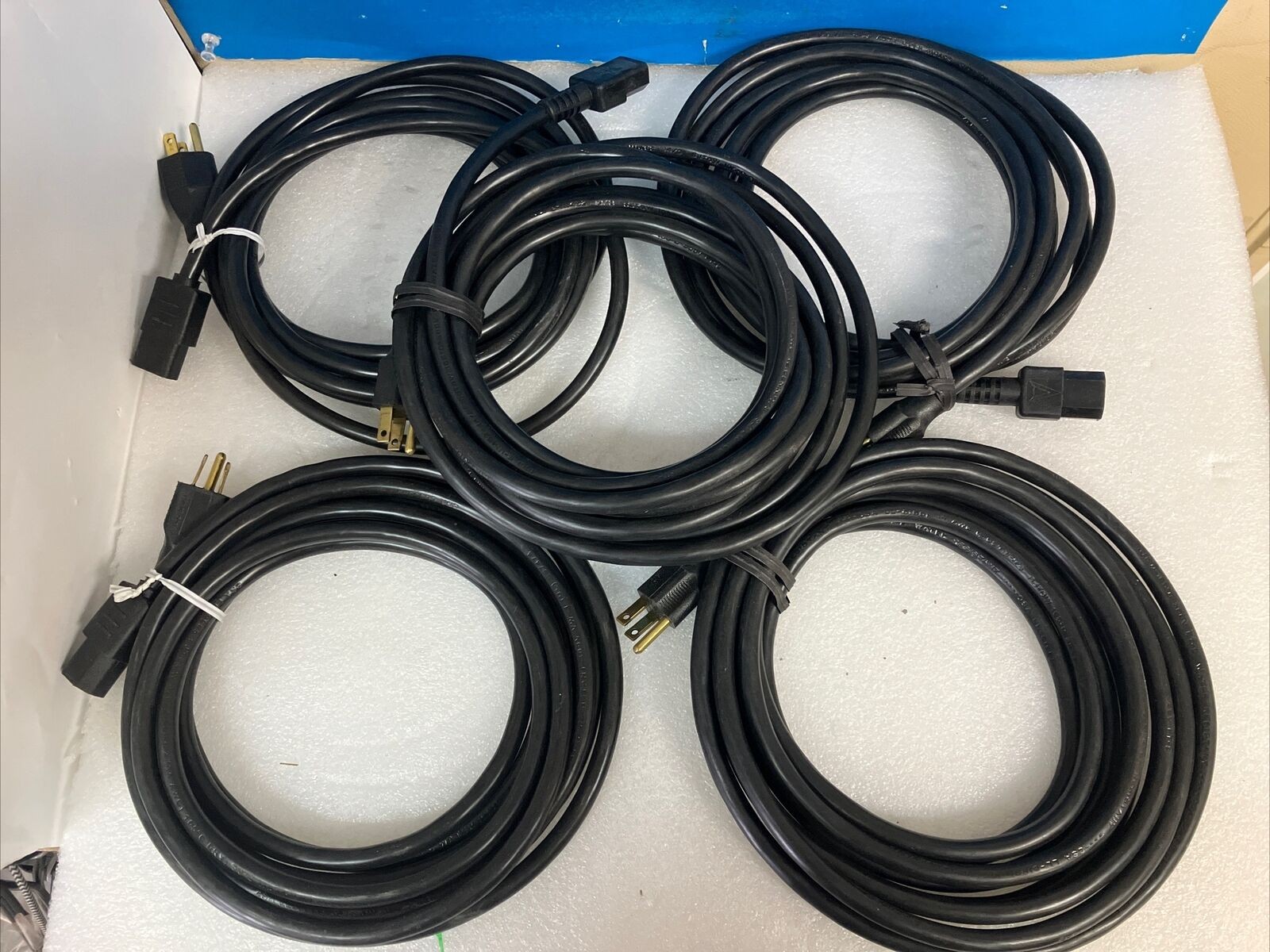 5x SJTOW SJTOOW 300V LL-81601 LL39965 FT-2 VW-1 Water Resistant 4.5m Power Cord~