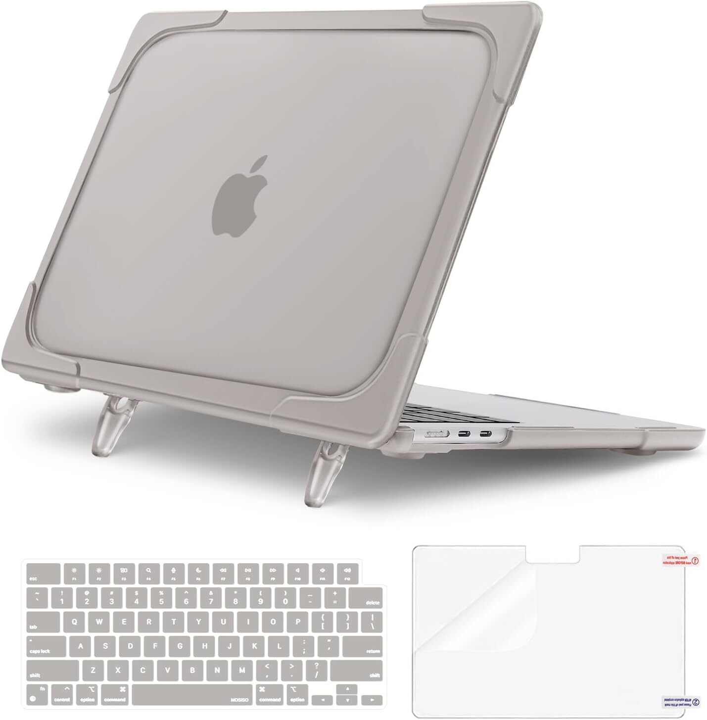 MOSISO Heavy Duty Case for MacBook Air 13 13.6 inch Case 2025-2022 M4 M3 M2