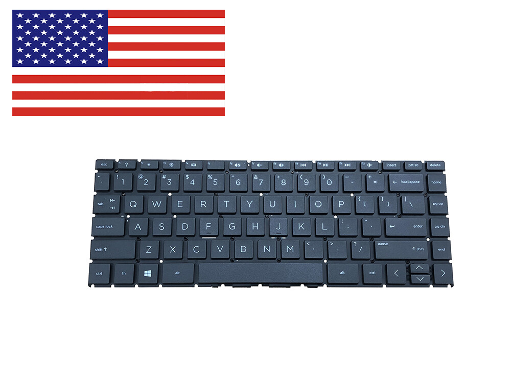 New For HP 14-fq0050nr 14-fq0010nr 14-fq0020nr 14-fq0037nr Laptop Keyboard Black