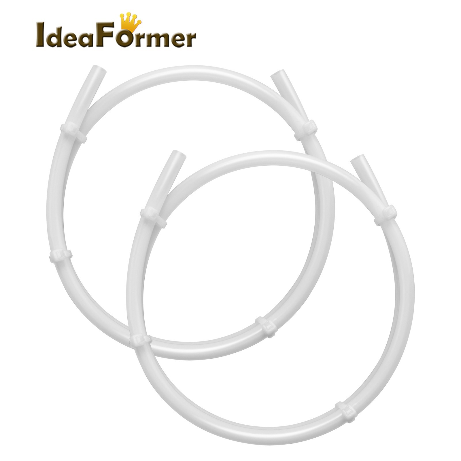 For Snapmaker U1 PTFE Tube 6mm OD 650mm Wear-Resistant Flexible Filament Guide