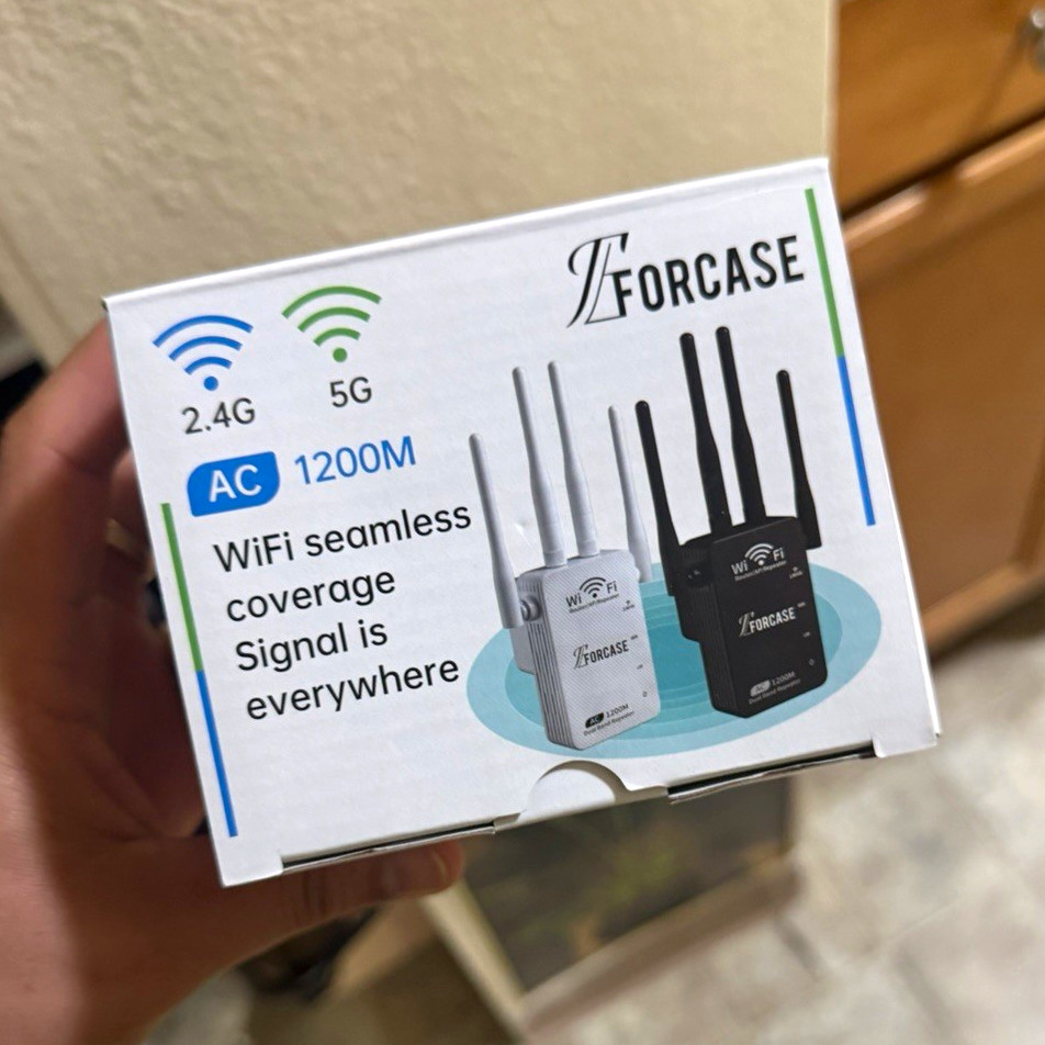 Forcase AC1200M Dual-Band Wireless Repeater 1200Mbps Gigabit Ethernet