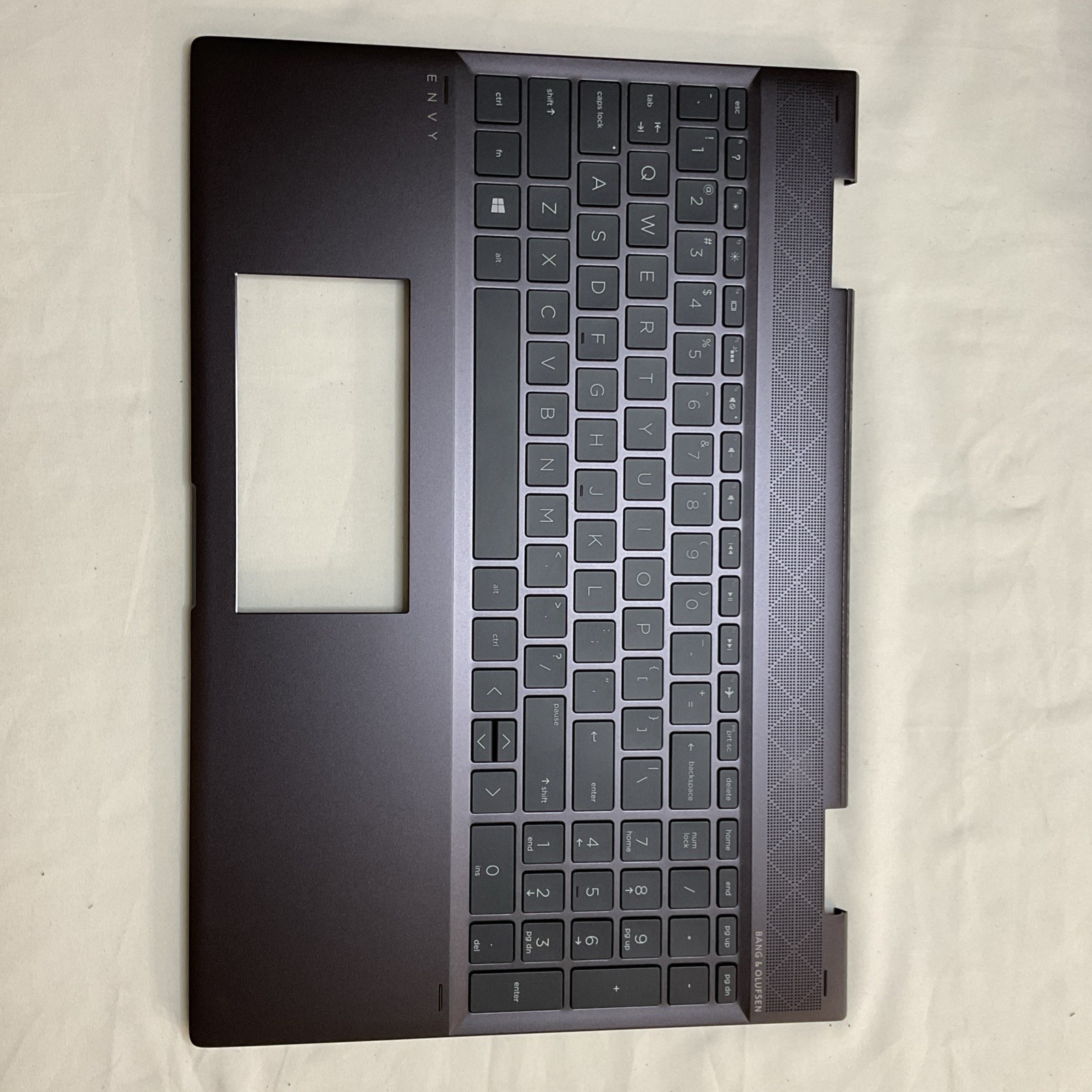 New For HP Envy X360 15-CN 15M-CN0012DX Palmrest Upper Case Backlit Keyboard US