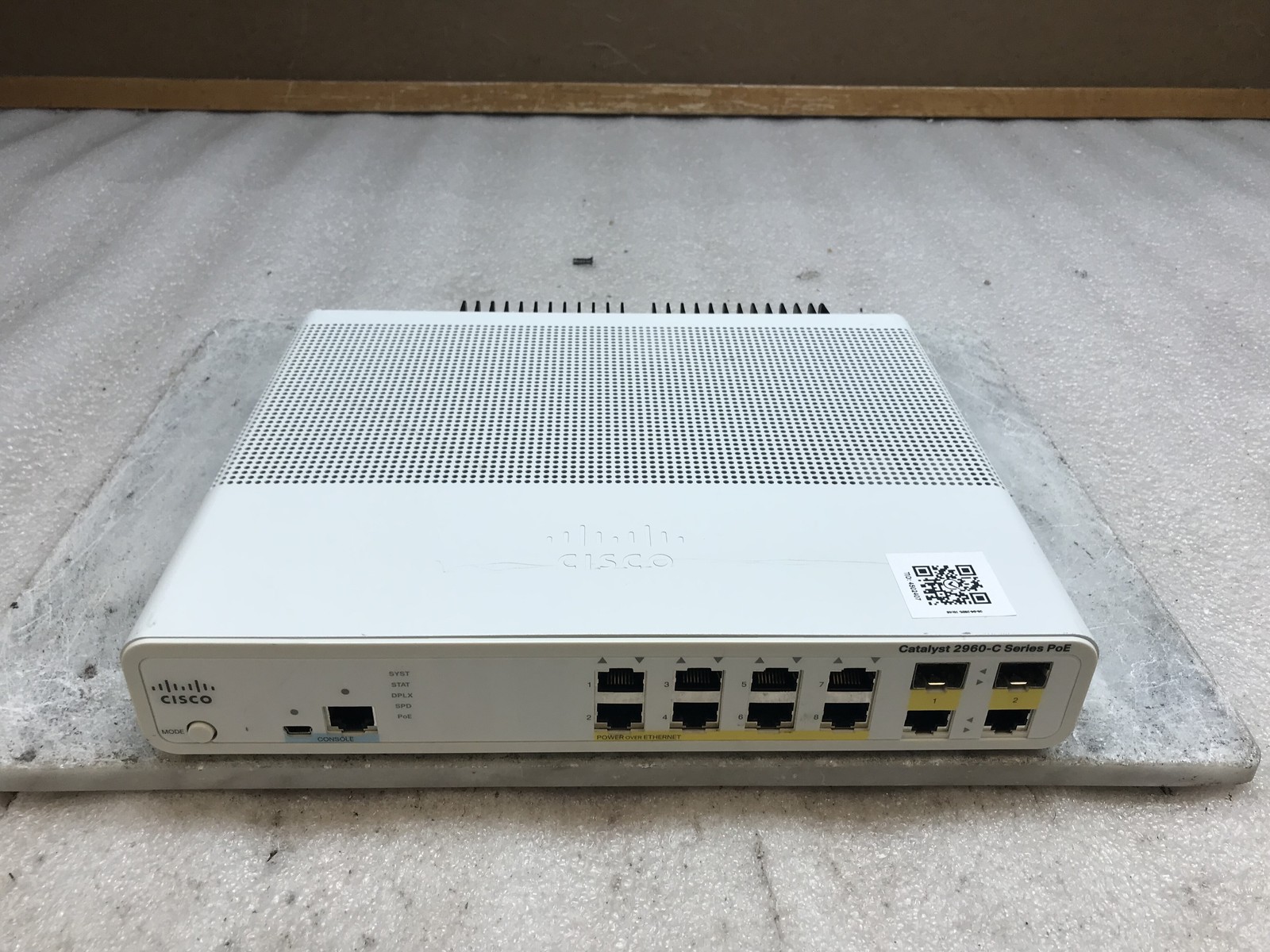 Cisco WS-C2960C-8PC-L Catalyst Compact 8-Port PoE Switch 2x Dual SFP