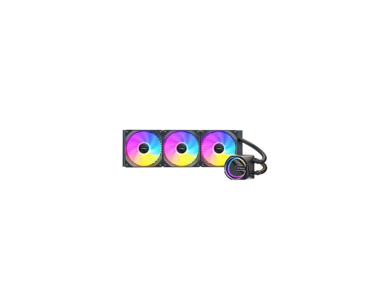 Antec Skeleton 360 ARGB Liquid CPU Cooler, 360mm Radiator, 3 x 120mm PWM ARGB Fa